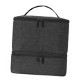 thumbnail image 3 of Bolsa de caja de transporte de esmalte de uñas, soporte de esmalte de uñas, doble capa, bolsa del organizador de esmalte de uñas, para la lámpara de Negro, 3 of 8