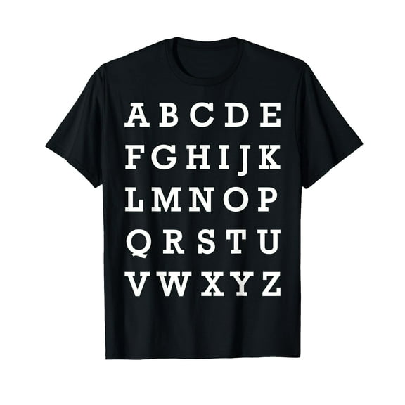 Alphabet T-Shirt