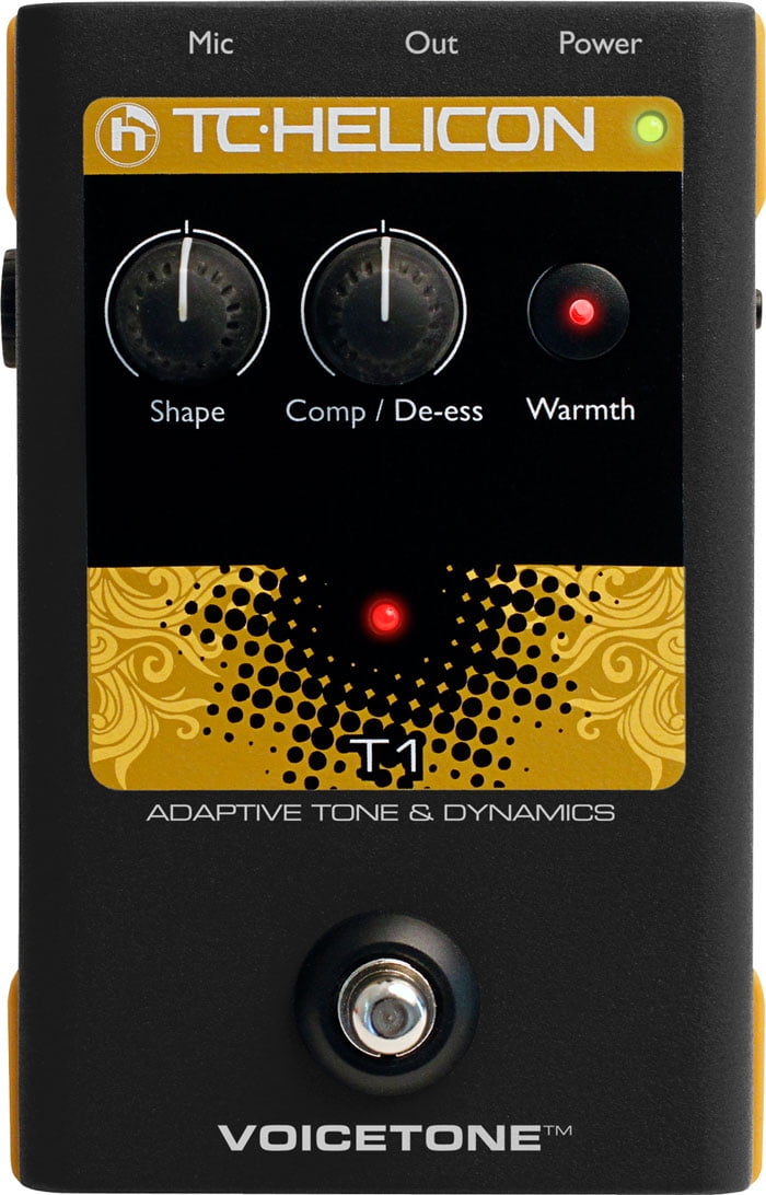TC Helicon Mic Mechanic 2 Vocal Effects Pedal w/ Reverb