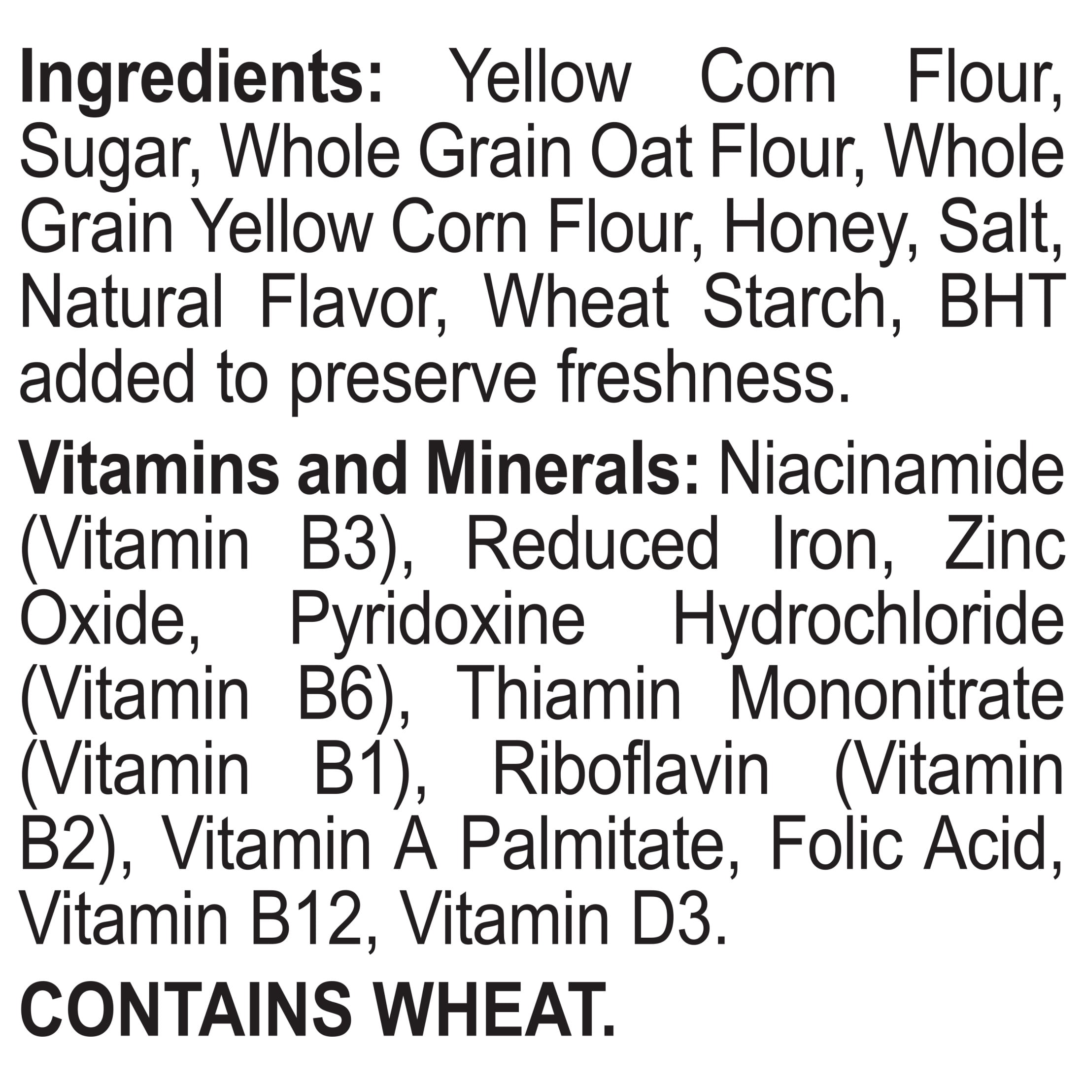 Honeycomb Breakfast Cereal, Made with Whole Grain & Real Honey, Dye-Free, 19 oz Box