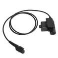 thumbnail image 4 of Auriculares de radio militar, adaptador de auriculares U94 PTT Adaptador de auriculares militares Adaptador de auriculares Diseño exquisito, 4 of 9