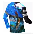 thumbnail image 2 of Playera Pesca Deportiva Hombre Manga Larga Pez Marlin Ikono, 2 of 4