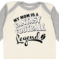thumbnail image 4 of Inktastic My Mom is a Fantasy Football Legend Boys or Girls Long Sleeve Baby Bodysuit, 4 of 5
