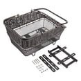 thumbnail image 2 of Siruishop Bicycle Rear Storage Basket Versatile Sturdy for Mountain Bikes 45x32.5x20cm PP and Metal, 2 of 8