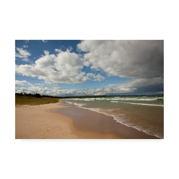 Trademark Fine Art 'Little Traverse Bay Petoskey Mi' Canvas Art by Monte Nagler