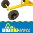 thumbnail image 3 of The Big Dig and Roll Ride-On Working Excavator with Wheels and 360° Rotation, Great for Sand, Dirt and Snow, Steel Outdoor Play Toy, 3 of 8