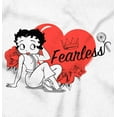 thumbnail image 2 of Betty Boop Fearless Girl Power Zip Hoodie Sweatshirt Women Brisco Brands S, 2 of 6