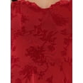 thumbnail image 5 of INSPIRE CHIC Women's Sleeveless Dress Floral Mesh Spaghetti Strap Gothic Vintage Cocktail A-Line Dress M Red, 5 of 6
