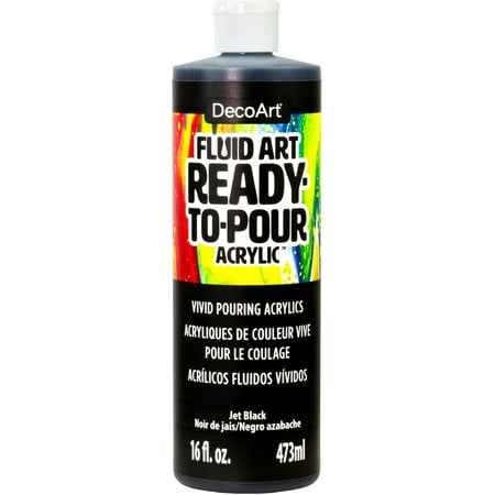 UPC: 0766218136954 | DecoArt® Fluid Art Ready-To-Pour Acrylic™ Paint 16oz.