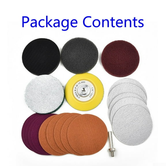 3 Inch DIY Car Lights Kit Polishing Restoration Car Headlights Repair Set