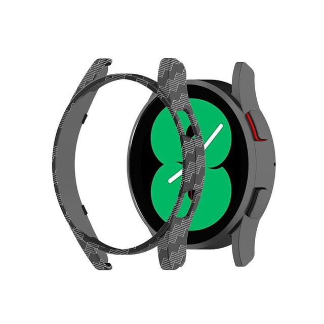 Bearachild Compatible con Watch4 40mm/44mm Funda protectora para reloj Funda rígida para PC hueca Electrónica No.6