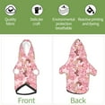 thumbnail image 6 of Honeii Rose Flowers Print Small Dog Hoodies Pet Hooded Sweatshirts Fall Winter Puppy Cat Sweaters Warm Clothes for Small Dogs Outfits Costume-XX-Large, 6 of 7