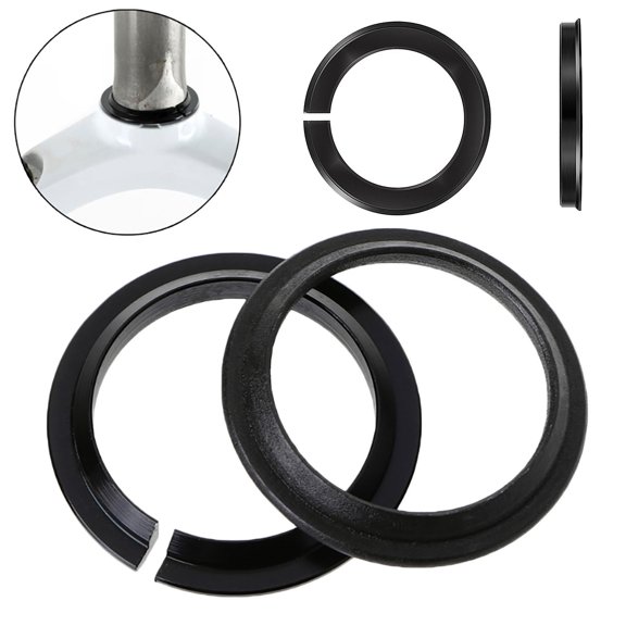 ZenCart Bicycle Front Fork Crown Race Heavy Duty Aluminum Alloy Road Mountain Bike Bowl Set Headset Opening Base Ring Grummet Replacement Parts