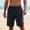 C1-Black, variant on successthop Mens Cargo Shorts Big and Tall Knee Length Shorts Drawstring Elastic Bottoms Plaid Clothes with Pockets XL