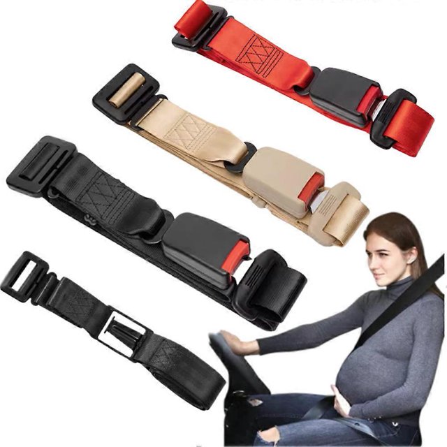 Pregnancy Buffer Strap Car Seatbelt Adjuster Abdominal Support Safety Belt Prevents Compressions of Abdomen for Pregnant Women