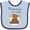 Blue and Navy, variant on Inktastic Mommy's Lil Angel Boys or Girls Baby Bib