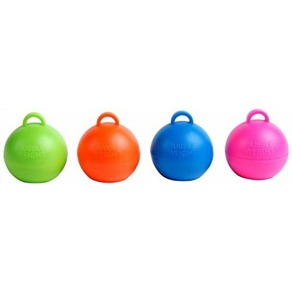 Bubble Weight 35 G Balloon Weight Neon Asst (10 Piece)