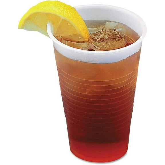 HTYSUPPLY BWKTRANSCUP3CT 3oz Translucent Plastic Cold Cups (125/Bag, 20 Bags/Carton)