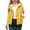 Yellow, variant on BCSIOAOI Girls Vest,Fleece Lined Full Zip Hooded Sleeveless Warm Vest with Pockets Hot Pink 5-6 Years