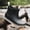 Black And White, variant on Men’s Waterproof Slip-Resistant Ankle Rain Boots for Fishing, Gardening & Outdoor Work, Lightweight Comfort Rubber Boots up to US 13.5 / EU 50