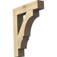 thumbnail image 5 of Ekena Millwork 4"W x 22"D x 26"H Balboa Block Rough Sawn Bracket, Douglas Fir, 5 of 25