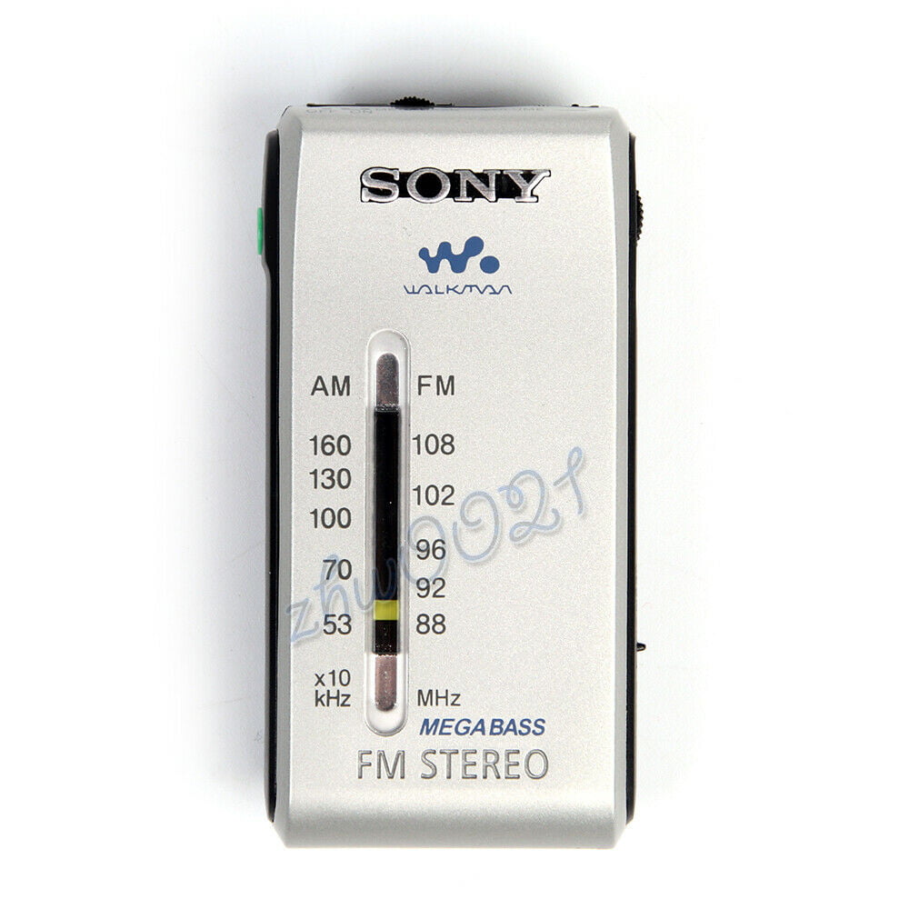 New Mini Radio Sony SRF-S84 FM/AM Super Compact Radio Walkman Analogue Tuner 