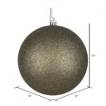 thumbnail image 2 of Vickerman 10" Wrought Iron Glitter Ball Ornament, 2 of 2
