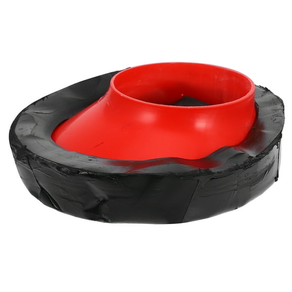 Hemobllo Toilet Flange Repair Kit Leakproof Wax Ring Rubber Toilet Seal Offset Toilet Flange Leakproof Toilet Gasket for Toilet Bowl Installation
