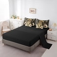 thumbnail image 5 of Castle Fairy Teens Gothic Moth Twin Bedding Sets,Chic Floral Daisy Bedding Comforter Set, 5 of 8