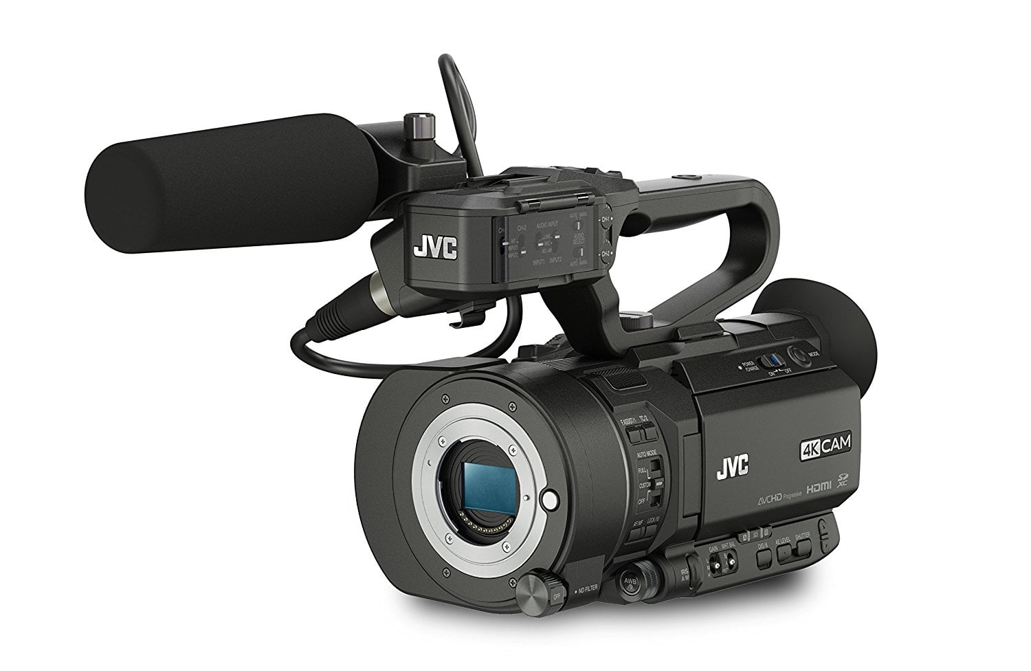 JVC GY-LS300 Ultra 4K HD 4KCAM Super 35 Pro Camcorder (Intl Model