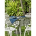 thumbnail image 3 of Outdoor Tablecloths with Umbrella Hole & Zipper, Sage Green Coastal Round Tablecloth 54 Inch, Starfish Coral Summer Beach Ocean Waterproof Table Cloth, Patio/Pool/Picnic Table Covers, 3 of 8