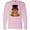 AD-Pink, variant on Inktastic Groundhog Day with Groundhog in Top Hat Long Sleeve T-Shirt