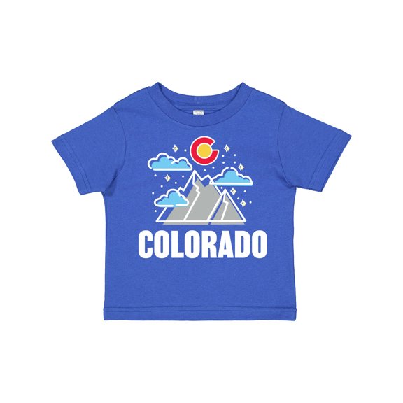 Inktastic Colorado Mountains and Clouds Boys or Girls Toddler T-Shirt