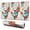 Pioneer Flower Floral-2, variant on Long Mouse Pads for Desk,Pioneer Flower Floral Print Pattern Desk Mats on Top Of Desks, Desk Mouse Pad Extra Large with 3mm Non-Slip Base and Stitched Edge for Gaming,Office,Work,Home 31.5"x11.8"