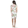 thumbnail image 3 of Vestido floreado Roman Fashion Juvenil 8867-11 Blanco flores M, 3 of 4