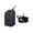 Black Guitar Amp+Guitar Cable, variant on LEKATO Mini Electric Guitar Amp 5W, Portable Bluetooth with Built-in 4 Effects, Clean Distortion Overdrive Reverb, Rechargeable Small Amplifier for Practice, Black (JA-05G)