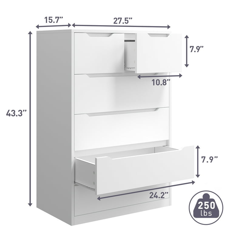 White dresser 2024 under 250