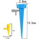 thumbnail image 1 of Botella De Goteo, Botella De Riego Por Goteo, Aspersor Automático De Plantas, Riego Por Goteo, Con Válvulas De Control, Para Jardín Hogar Interior Exterior,Azul,6 Piezas LingWen 8390612163654, 1 of 1