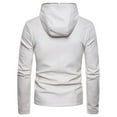 thumbnail image 3 of Leather Motorcycle Jacket Mens Leather Plus Fleece Jacket, Motorcycle Jacket, Warm Leather Jacket, 3 of 9
