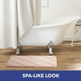 thumbnail image 6 of SoHome Soft Step Luxury Memory Foam Bath Mat, Super Absorbent Non Slip Cozy Bath Rug, Machine Washable and Easy Dry, 20" x 30", Blush, 6 of 6