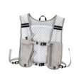 thumbnail image 1 of Chaleco para correr con correas de pecho ajustables, transpirable, para mujer y hombre, mochila de hidratación Gris, 1 of 9