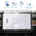 thumbnail image 3 of Película protectora de pantalla central antiexplosiones esmerilada, no templada, para navegación, para Tesla Model 3 XSY, 3 of 13