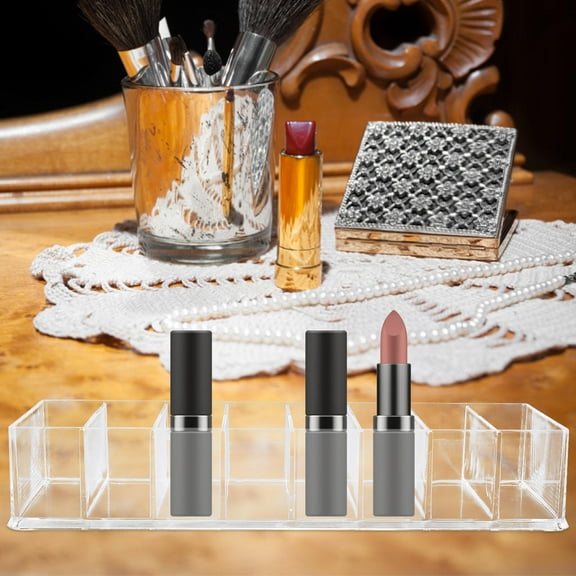 Soimiss Gloss Organizer for Hairdressing Tool Storage in White Acrylic 1Set