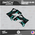 thumbnail image 2 of Kalair GFX Graphics Kit for Kawasaki KX450F (2009-2011) Twitch Series, 2 of 5