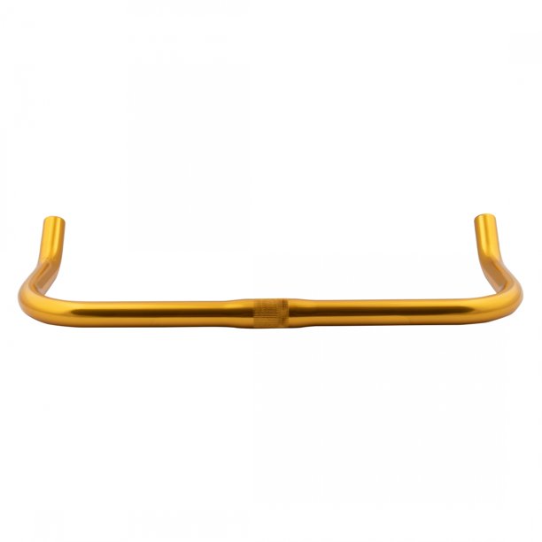 Pure Cycles Bullhorn Handlebar 25.4mm Clamp 435mm Fixie/Road bars Gold