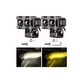 thumbnail image 1 of "Faros Auxiliares Led Doble Color Para Auto Moto 1 Par ", 1 of 4