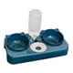 thumbnail image 2 of Juego de cuencos de comida y agua para gatos y plato desmontable para gatos Cuencos s con inclinación de 15 degree Azul oscuro, 2 of 8