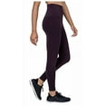 Tuff Athletics Women's Ultra Soft High Waist Yoga Pant Legging (Purple