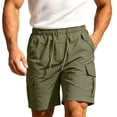 thumbnail image 3 of Zeliretfy Mens Shorts Cargo Shorts Classic Loose Casual Wear With Pockets And Denim Shorts Hip Hop Cropped Jeans Work Shorts with Cargo Pockets Authentics Classic Relaxed Fit Five Pocket Cargo Short, 3 of 8