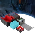 thumbnail image 4 of Caja de Mazo de Cartas, Contenido 400 Más Cartas Caso de Almacenamiento de Tarjetas de JUEGO PU Cuero Multifuncional para la Recolección, 4 of 7